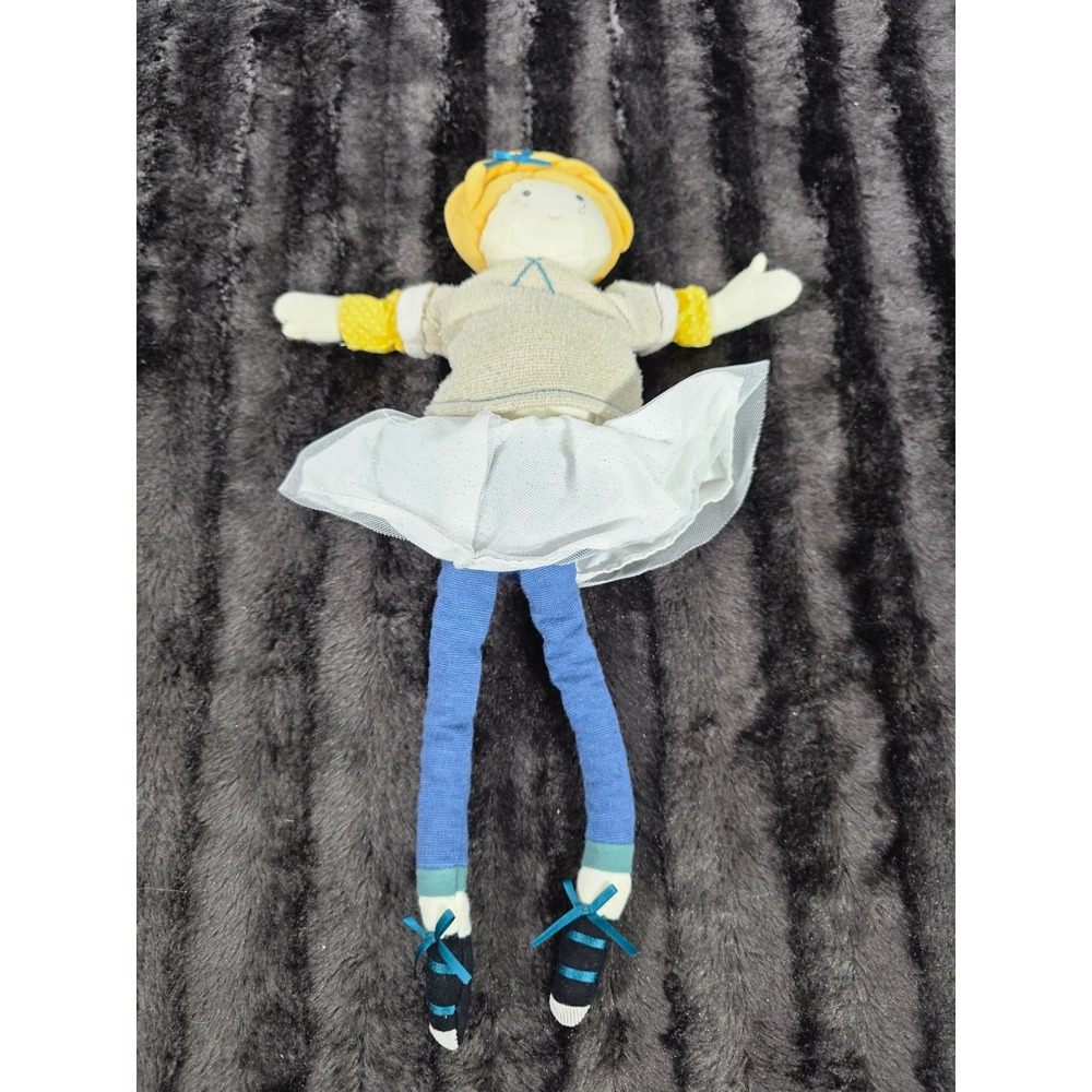 Moulin Roty Les Parisiennes Mademoiselle Eglantine Rag Doll Plush French Toy